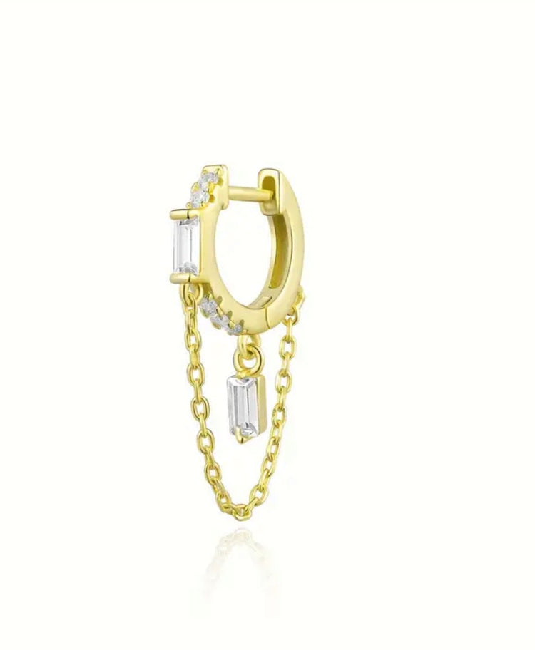 Catena Small Gold Earring