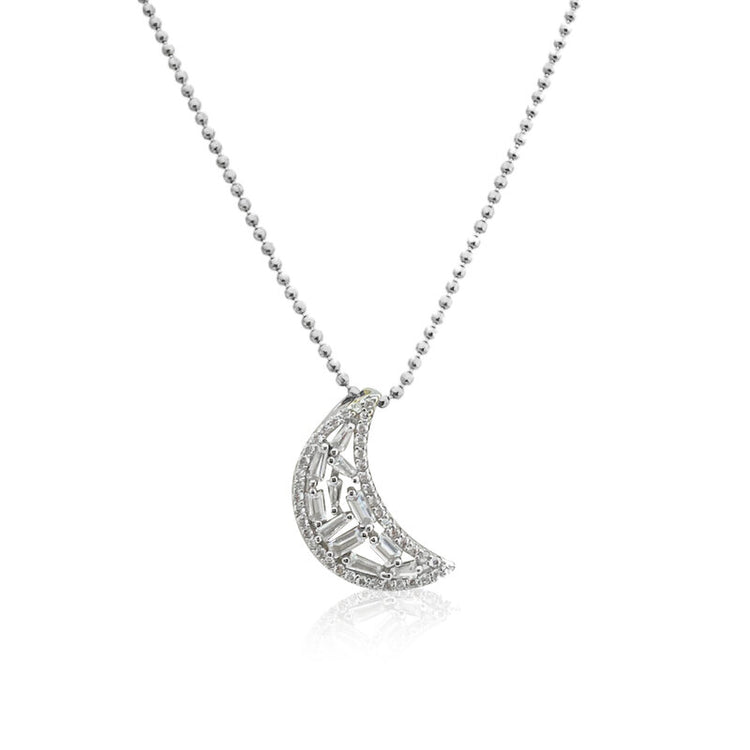Luna Necklace Silver