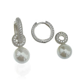Pearl Hoop Earrings