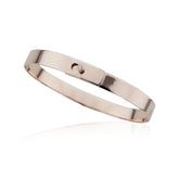 Singola Pietra Bracelet Rose Gold