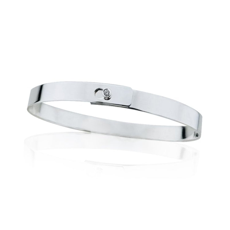 Singola Pietra Bracelet Silver